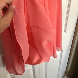 Coral Cocktail Dress